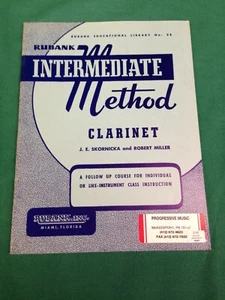 Rubank Intermediate Method : Clarinet (Paperback) - Picture 1 of 3