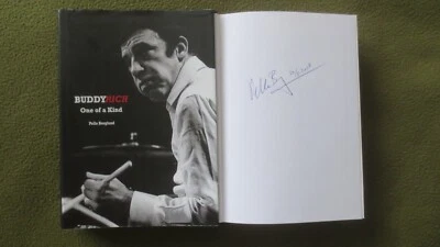 Buddy Rich One of a Kind *RARE SIGNED* Pelle Berglund, Swedish Publisher 2018 - Image 1 of 4