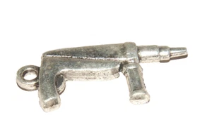 Machine Gun AK-47 AK-15 Uzi Charm  Tibetan Silver  J1251 - Picture 1 of 6