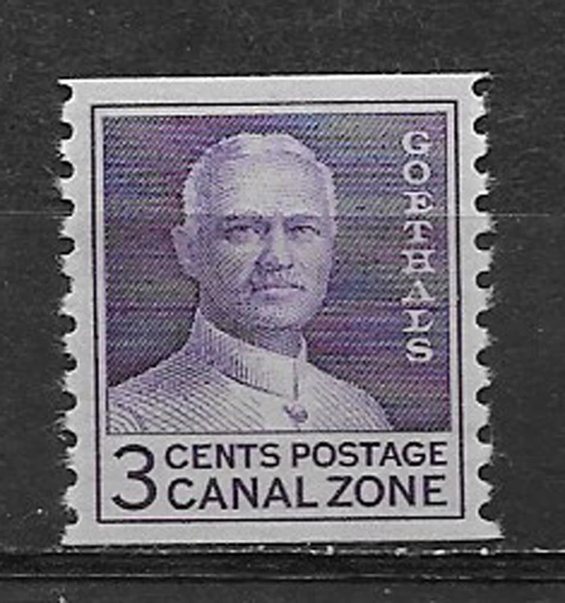 CANAL ZONE , US , 1962 , COIL , 3c STAMP , PERF , MNH - Image 1 of 1