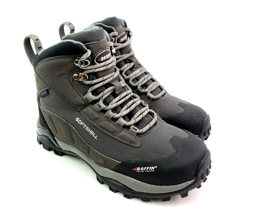 Botas de caminhada Baffin Polar Proven feminina tamanho 7 cinza preto impermeável macias-W001 - Imagem 1 de 4