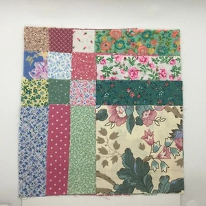 32 PC 5 Inch Quilting Fabric Charm 16 Designs 2 Each Rotary Cut 5FS448 Free Ship - Picture 1 of 4