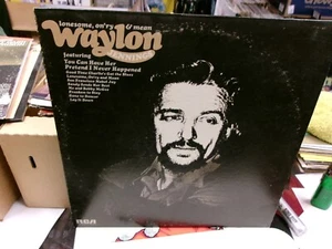 Waylon Jennings Lonesome On'ry & Mean LP 1973 RCA VG+ dynaflex HonkyTonk Country - Bild 1 von 4