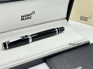 New Montblanc Boheme Noir Platinum Line Rollerball Fineliner Resin Black ID 5098 - Picture 1 of 6