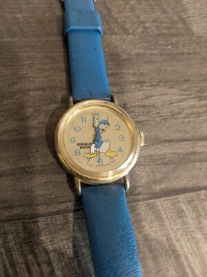 Reloj Pato Donald Bradley Cumpleaños Edición Conmemorativa Raro De Colección Años 80 Foto 1 de 4