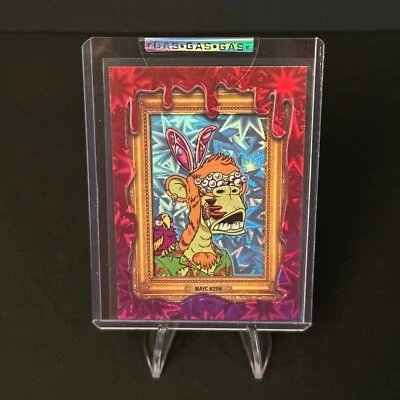 BORED GRUMPY APE SOCIETY MAYC #2116 EXPLOSIVE RED BORDER 78/100 - Image 1 of 3