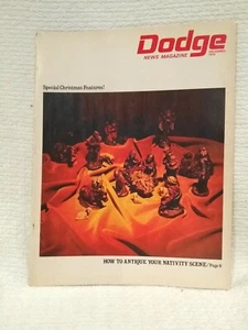 Dodge News Magazine December 1970 - How to Antique your Nativity Scene - Picture 1 of 9