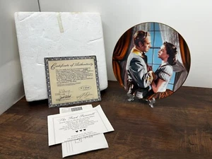 WS George Gone with the Wind "The Fond Farewell" 1992 Plate - Picture 1 of 5