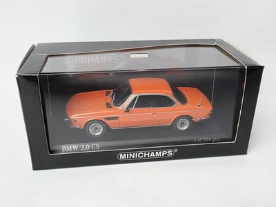 MINICHAMPS PAULS MODEL ART BMW 3.0 CS 1 OF 504 MADE 1/43 SCALE MIB LOT #35 - Image 1 of 4