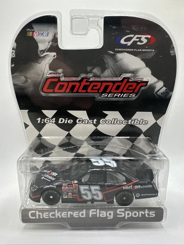 2007 Robby Gordon #55 Verizon Wireless Ford CFS NASCAR Diecast 1:64 - Image 1 of 2