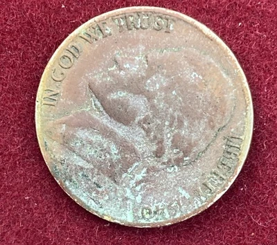 Super Rare 1940 D DD clad layered error war coin no mint  - Image 1 of 4