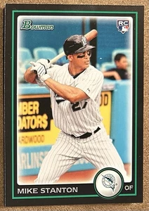 Selecciones del draft de Bowman 2010 Giancarlo Mike Stanton #BDP30 Yankees/Marlins radiocontrol - Imagen 1 de 2
