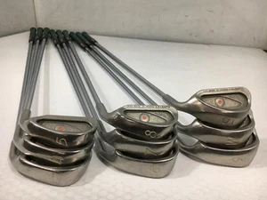 Ping EYE2 Plus Stainless Iron Set 3-9,P,S RH Original Steel UNI Flex Orange Dot - Picture 1 of 4