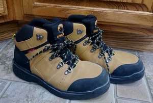New Brahma Men Appaloosa 6" Wheat Brown Steel Toe Work Boots Size 11 - Picture 1 of 7