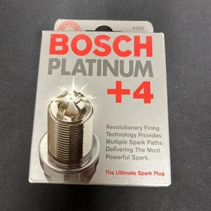 Bosch Platinum +4 spark plugs 4458. - Pack Of 4 - Picture 1 of 5