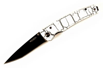 Mcusta MC-4BC-D3 Seki Japan Limited Katana White/Black Tanto Pocket Knife - Image 1 of 3
