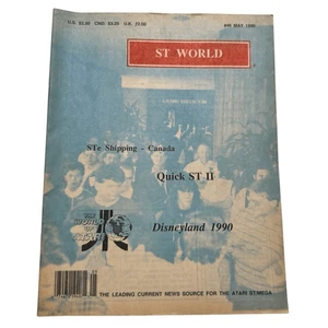 ST World Magazine Atari ST/ Volume V, No. 5, Issue #46 May 1990 - Imagen 1 de 3