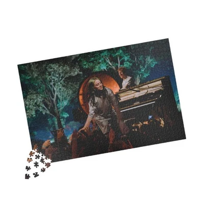 Billie Eilish 'Live' Jigsaw Puzzle - Concerts, Live Music, Games, Gift, Souvenir - Image 1 of 4