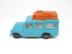 MATCHBOX LESNEY #12 PALE BLUEISH GREEN LAND ROVER SAFARI MINT MINUS - Picture 1 of 6