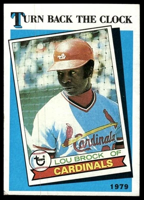 1979 Topps #665 Lou Brock [GOATCARDS] - Image 1 of 2