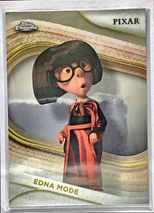 2025 Topps Chrome Disney Base #154 Edna Mode The Incredibles - Picture 1 of 1