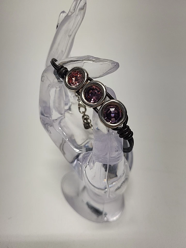 Pulsera Cristal Rosa Uno De 50 Foto 1 de 2