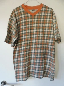 Herren SHIRT Kurzarm gr 38 kariert 100% BW (fällt größer aus, siehe Beschreibung - Bild 1 von 4