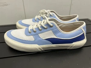 MEN'S SPERRY Soletide Racy Seacycle Shoes Light Blue White Size 10.5 - Picture 1 of 13
