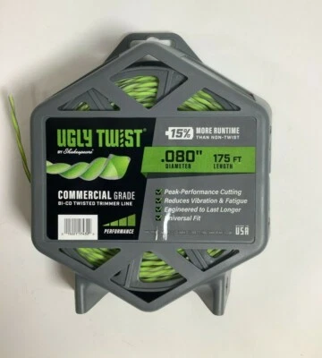 Ugly Twist Commercial Grade Bi-Co Twisted Trimmer Line .080 Diameter 175 ft NEW! - Image 1 of 2