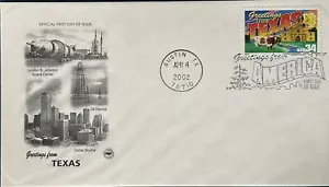 PCS Artcraft 3603 Greeting from America - Texas State Capitol Austin - Picture 1 of 1