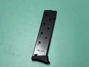 USED FACTORY BERSA THUNDER BLACK MAGAZINE .380 ACP 8 ROUND BLACK BASE - Picture 1 of 10