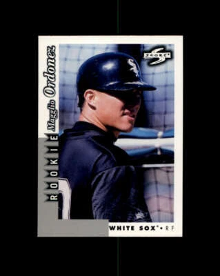 1998 Score Rookie Traded #244 Magglio Ordonez RC (ref 164104) - Image 1 of 2