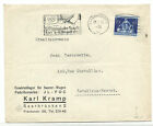 DR Brief Mi-Nr 620 EF SAARBRÜCKEN MWSt "Olympiade Kiel" 1936 n. Frankreich