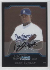 2004 Bowman Draft Chrome Cory Dunlap #BDP38
