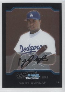 2004 Bowman Draft Chrome Cory Dunlap #BDP38