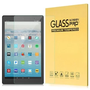 HD Tempered Glass Screen Protector For Amazon Fire HD 10 Tablet 10.1" 2017/2019 - Picture 1 of 1