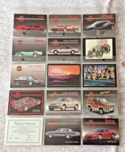 1992 Cars of the World CMK Full Set 25 plus ltd edition Ferrari F-40 Card - Picture 1 of 7