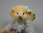 Deb Canham Septembre fée mohair ours bleu/rose miniature LE50 neuf