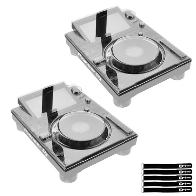 Decksaver Hard Covers Pair to fit Pioneer CDJ-3000 Media Players - Image 1 of 4