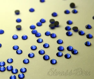 Hotfix SAPPHIRE SS20 Basic Stückzahl wählbar Glitzer Blau Aufbügeln Profi AAA - Picture 1 of 18