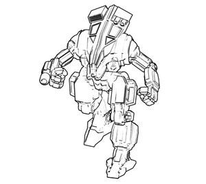 Lightray LGH-4W | CGL 1:265 Scale BattleMech | Battletech Miniature - Picture 1 of 1