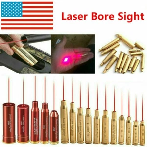 Red Laser boresight CAL 7MM/8MM/9MM/223/308/762 Cartridge bore sighter US Seller - Picture 1 of 45