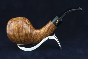 Pipe SAVINELLI Autograph Italy 00 6mm Liso de Brezo Blaze Forma Libre - Imagen 1 de 6
