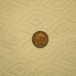1951 / 1 CENT GEORGE VI CANADIAN PENNY CIRCULATED COIN (BROWN) - Picture 1 of 2