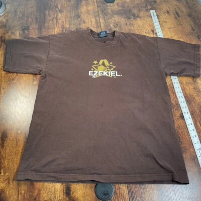 Camiseta De Colección Años 90 Ezekiel Skateboarding Para Hombre Hecha en EE. UU. Talla XL Foto 1 de 4