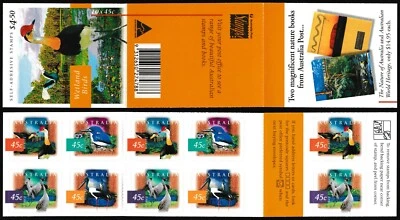 Australia Booklet 1997.06.02. Nature Series Wetland Bird Self-Adhesives MNH A021 - Image 1 of 3