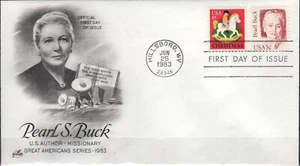 US Scott #1848 "Pearl S. Buck", First Day Cover, ArtCraft Cachet - Picture 1 of 1