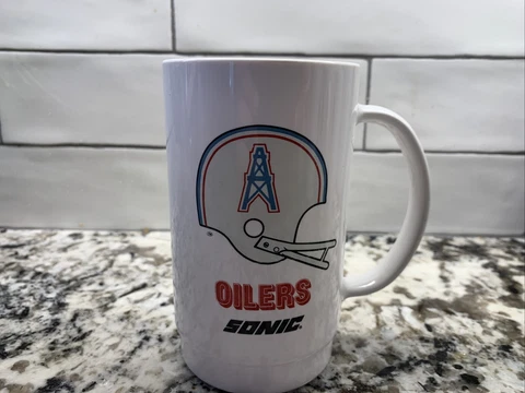 Houston Oilers 1970s Sonic/Dr Pepper Mug Cover