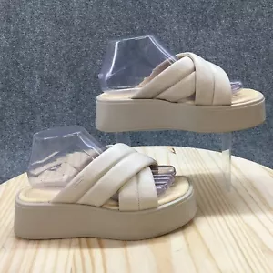Vagabond Sandal Womens 38 Gray Courtney Crossband Open Toe Slide Casual Comfort - Picture 1 of 18