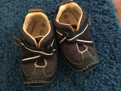 STRIDE RITE BOYS SHOES BLUE SIZE 2M STAGE 1 SPORTIE EEUC - Image 1 of 3